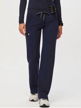 Figs Women’s Navy Kade Cargo Drawstring Pants